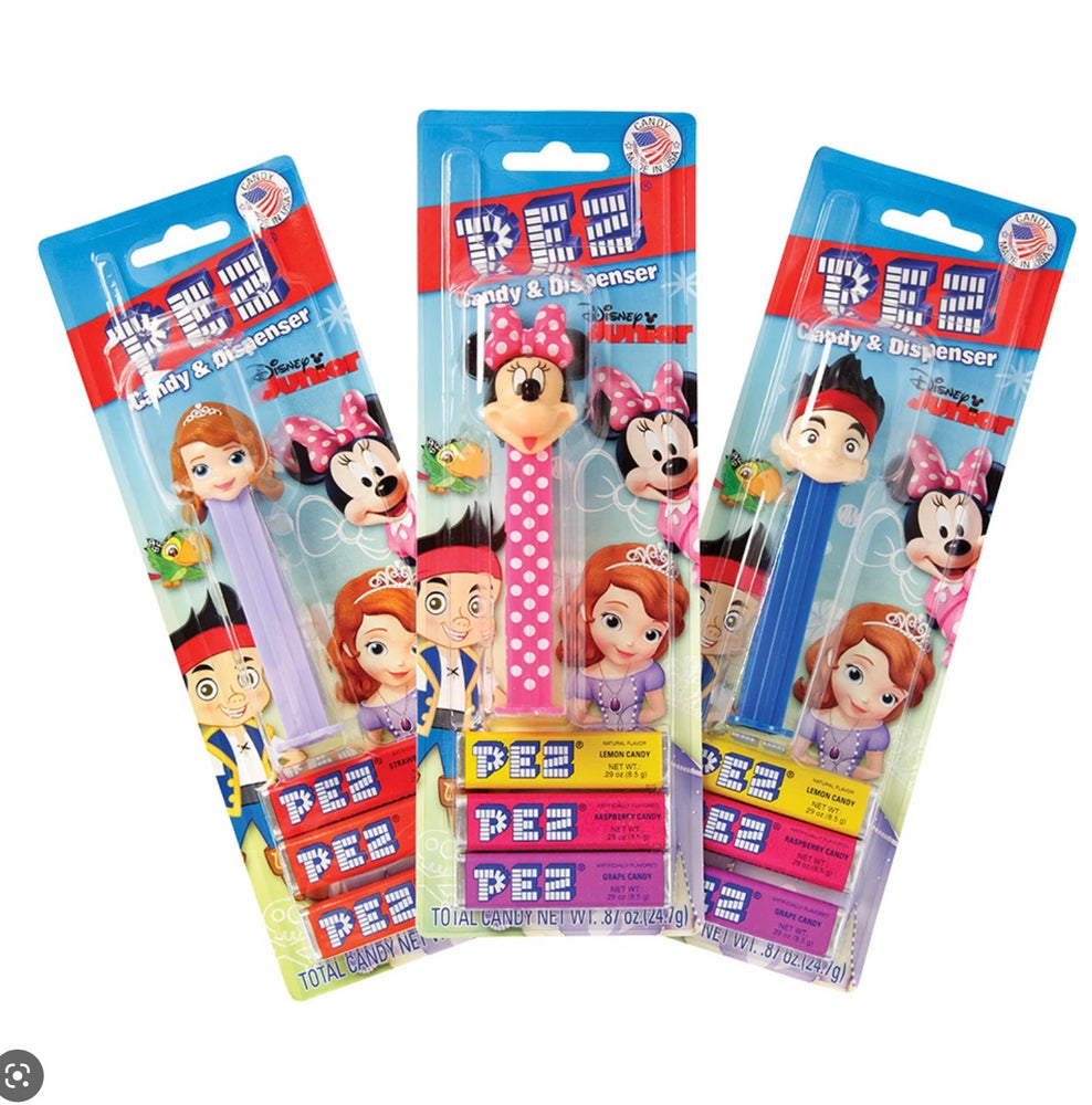 PEZ DISNEY JR. ASSORTMENT 1/12/0.87OZ