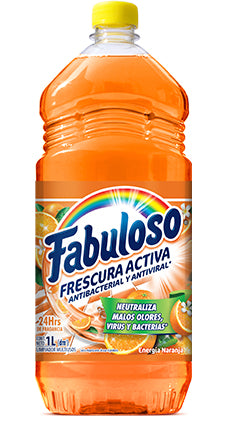 FABULOSO NARANJA 12/ 1 LT
