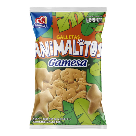 GAMESA ANIMALITOS 12/ 16oz