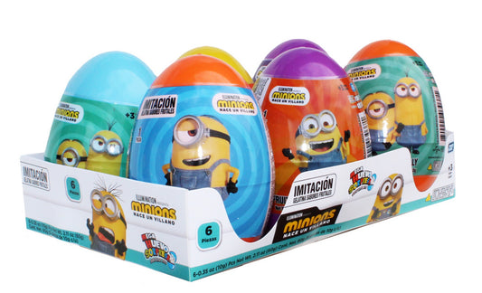 BONDY MEGA HUEVO CONO SORPRESA MINIONS 8/6