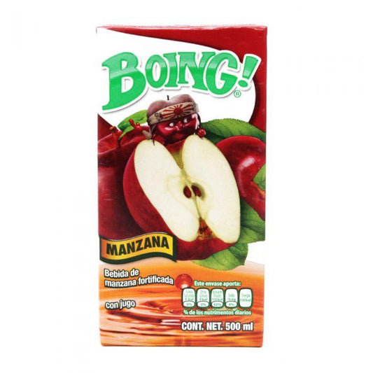 JUGO BOING MANZANA 24/ 500 ML