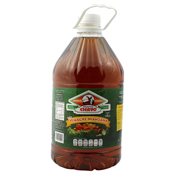 VINAGRE CIERVO DE MANZANA 4/ 1 GL