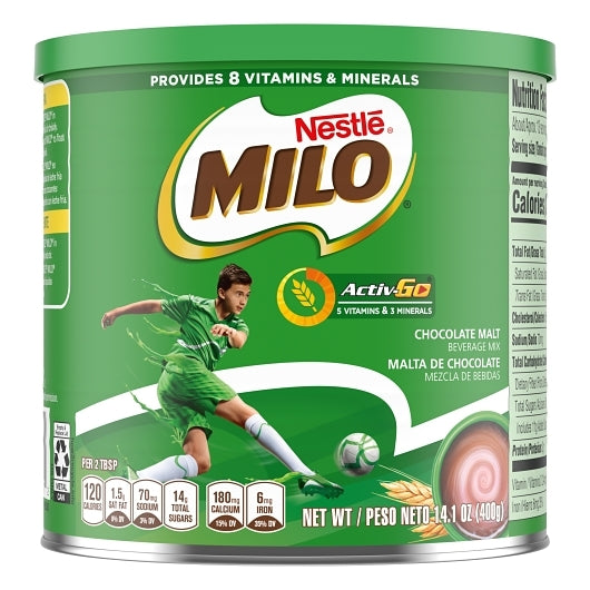 NESTLE MILO CHOCOLATE NUTRITRION DRINK MIX 12/ 14.1oz
