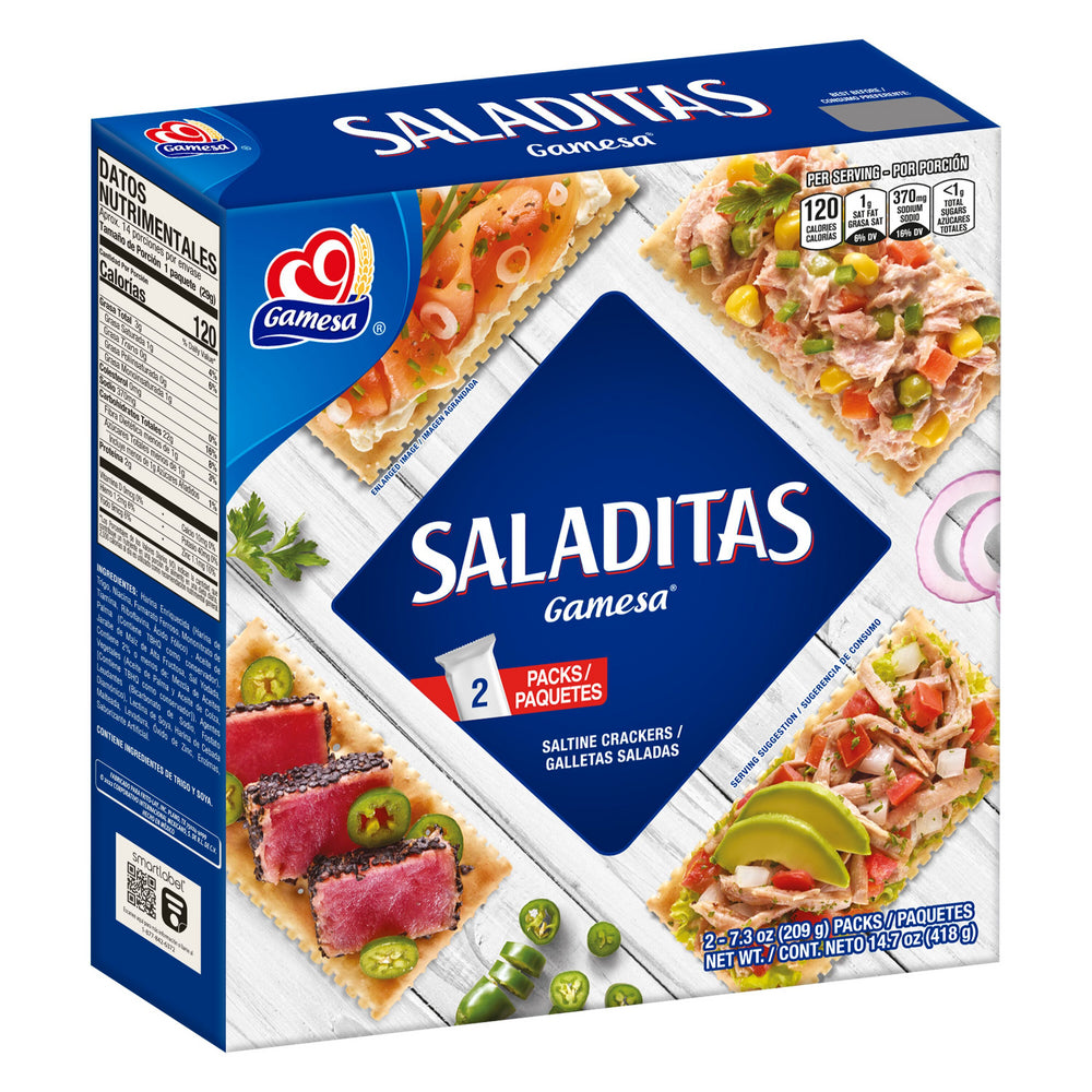 GAMESA SALADITAS 12/ 14.6oz