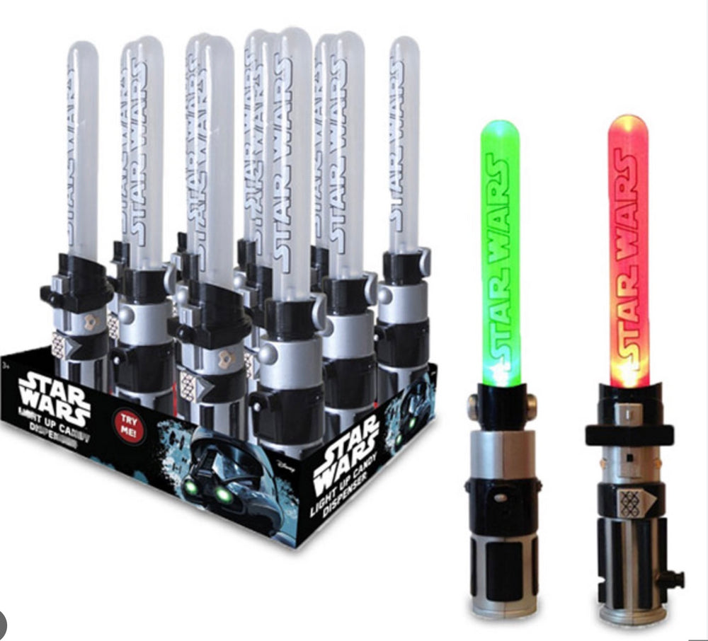 STAR WARS LIGHT UP LIGHT SABER 12/ 0.53oz