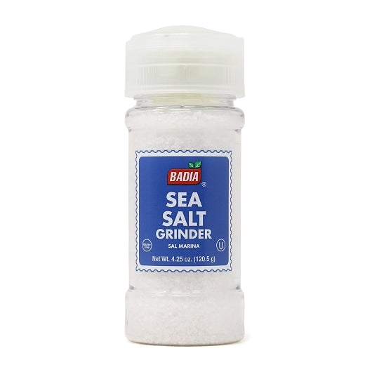 BADIA SEA SALT GRINDER 8/4.25oz