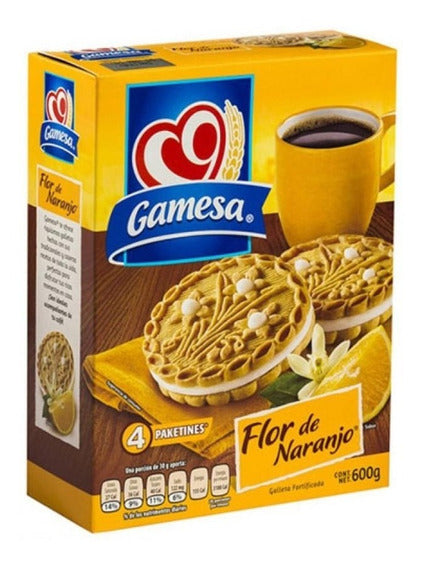 GAMESA FLOR DE NARANJO 12/20.3oz