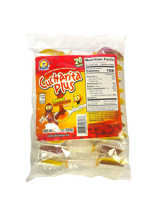 AZTECA CUCHARA PLUS TAMARINDO-MANGO 20/20