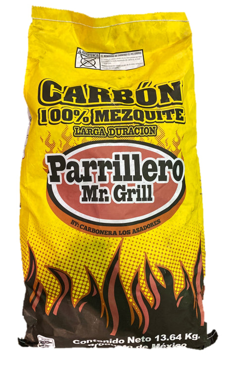 CARBON MEZQUITE PARRILLERO 30 LBS