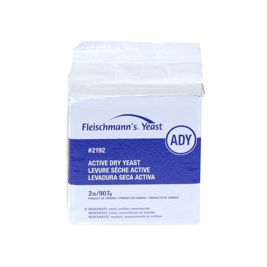 FLEISCHMANNS DRY ACTIVE VACUUM PACK YEAST 12/ 2LBS
