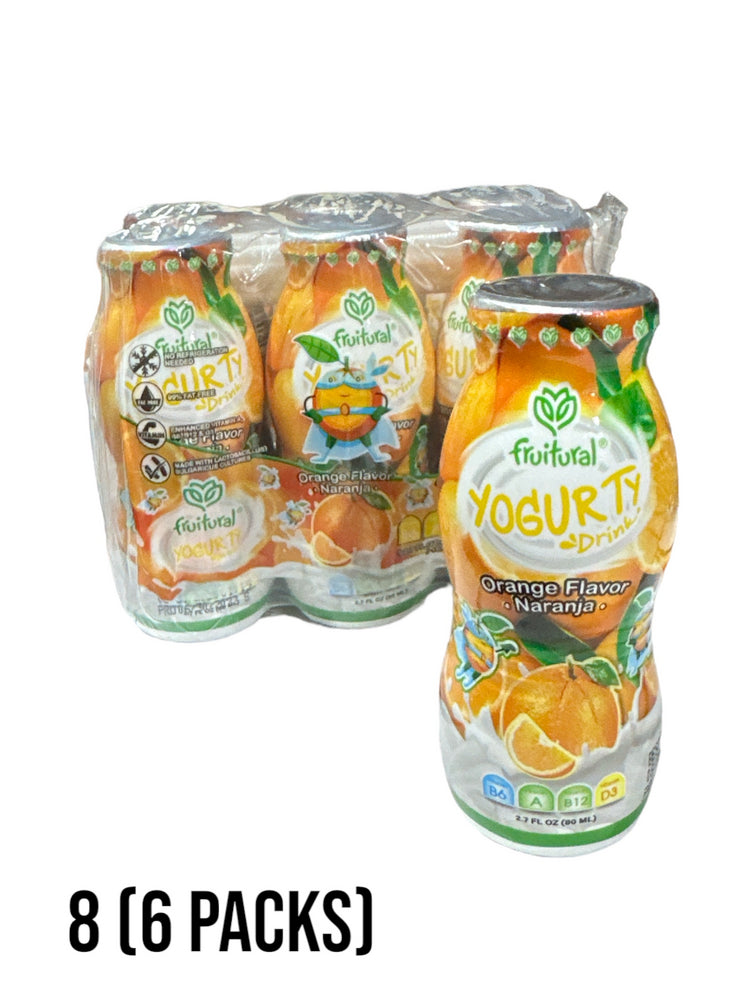 FRUITURAL YOGURTY DRINK ORANGE 48/2.7FL OZ