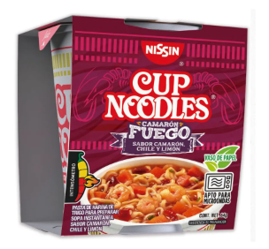 SOPA NISSIN CAMARON FUEGO CHILE Y LIMON 12/64g