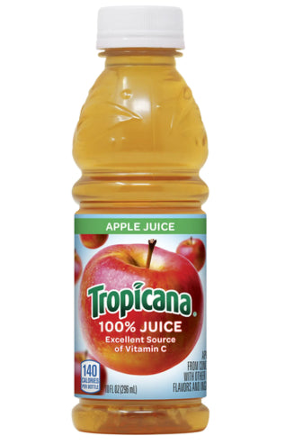 TROPICANA JUGO DE MANZANA 24/ 10oz