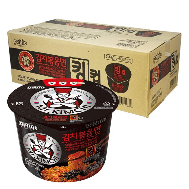 PALDO KING CUP MR KIMCHI RAMEN STIR-FRIED 16\/110 GR