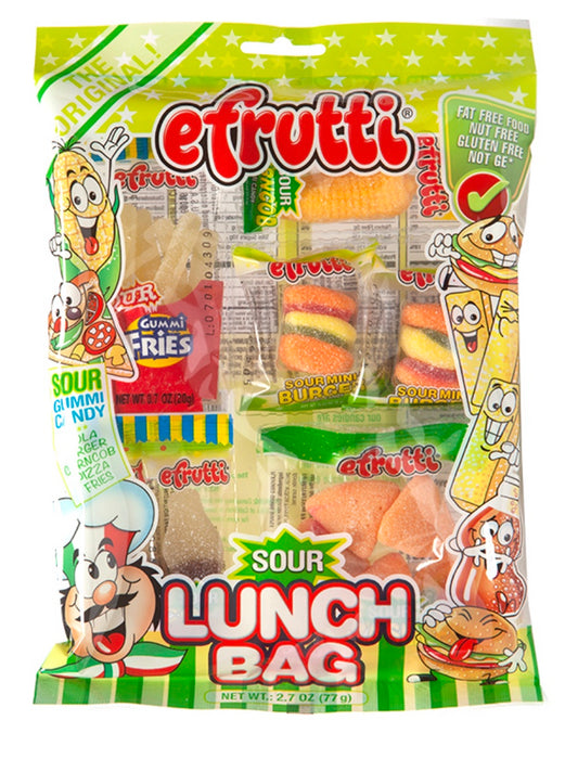 EFRUTTI SOUR LUNCH BAG SHELF TRAY 12/ 2.47oz