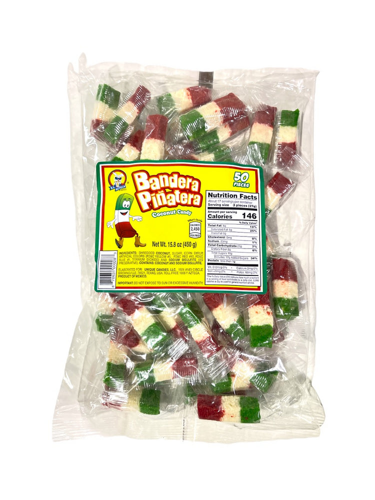 AZTECA BANDERA DE COCO PIÑATERA 28/50