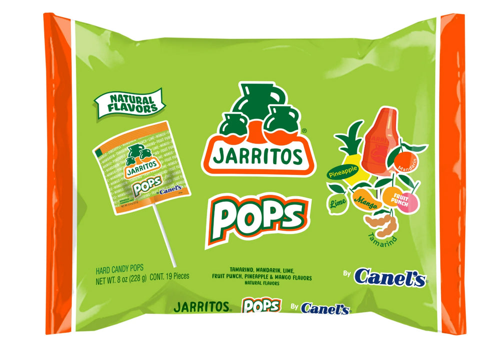 CANELS JARRITOS LOLLIPOPS MIX FLAVORS 12/19ct