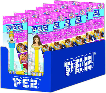 PEZ DISNEY PRINCESSES ASSORTMENT 1/12/0.87OZ