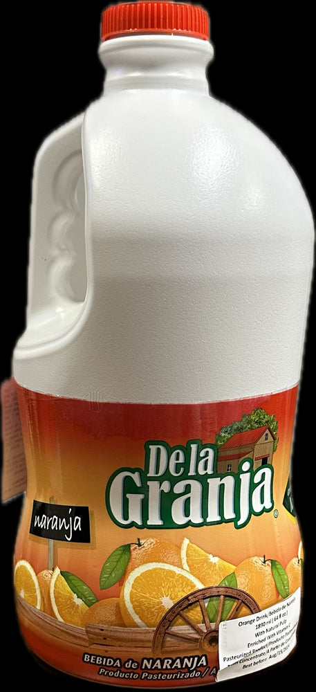 DE LA GRANJA JUGO NARANJA  4/1890ML (64oz)