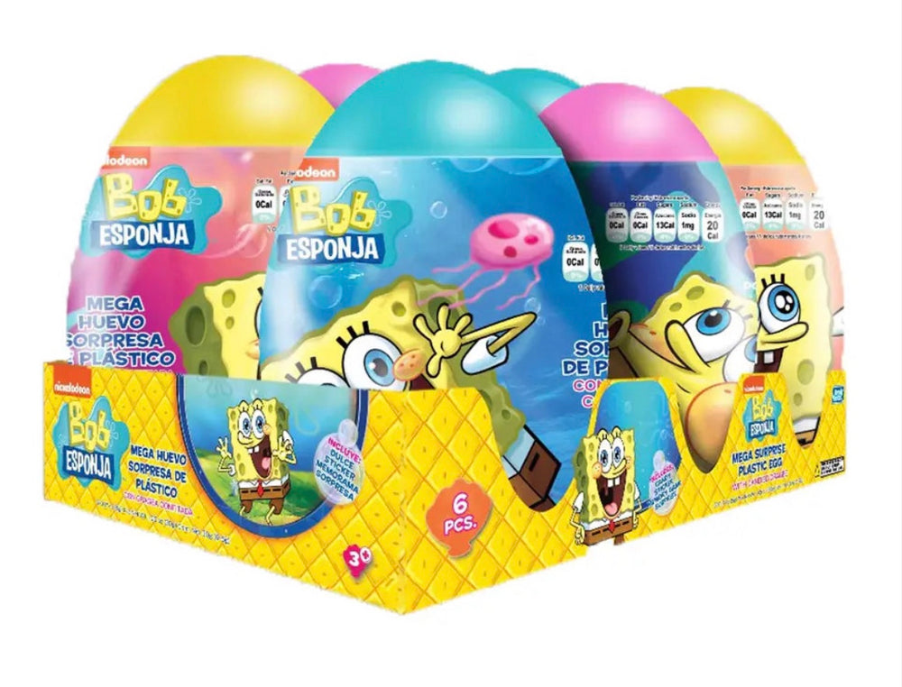 BONDY MEGA HUEVO BOB ESPONJA 8/6