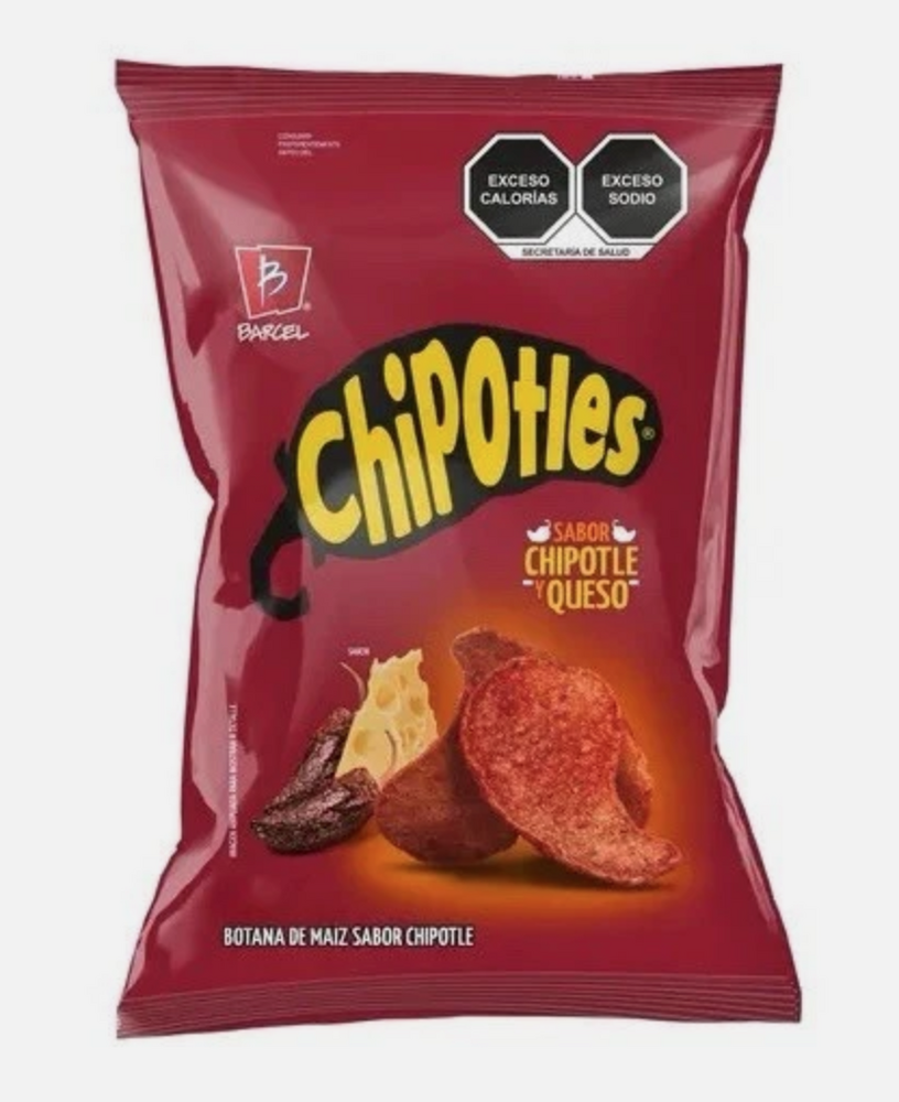 SABRITAS MEX BARCEL CHIPOTLE QUESO 63/65G