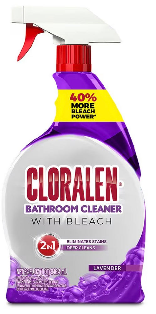 CLORALEN BATHROOM LAVENDER SPRAY 12/22oz