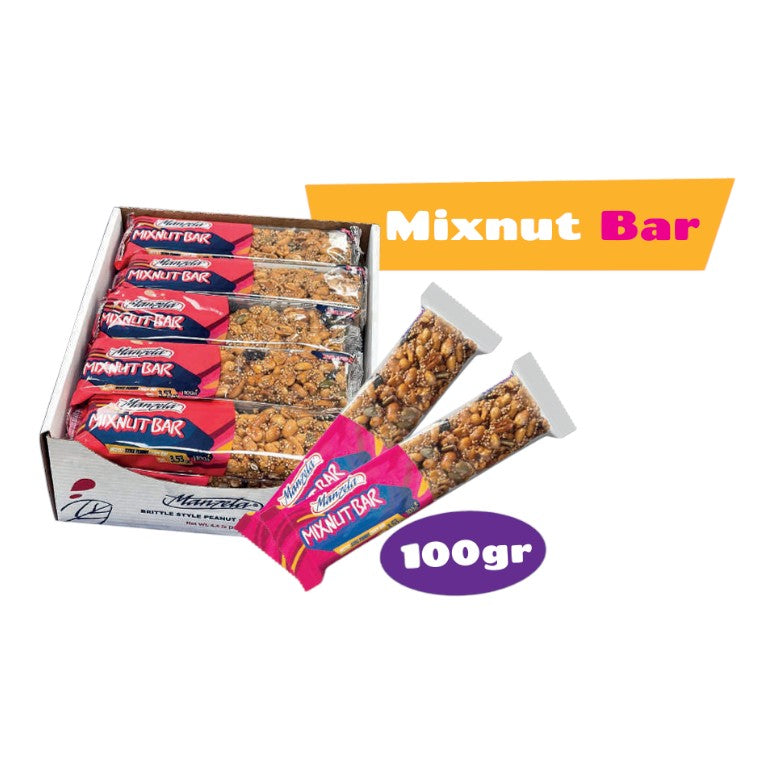 MANZELA MIX NUT BAR 20/100 GR
