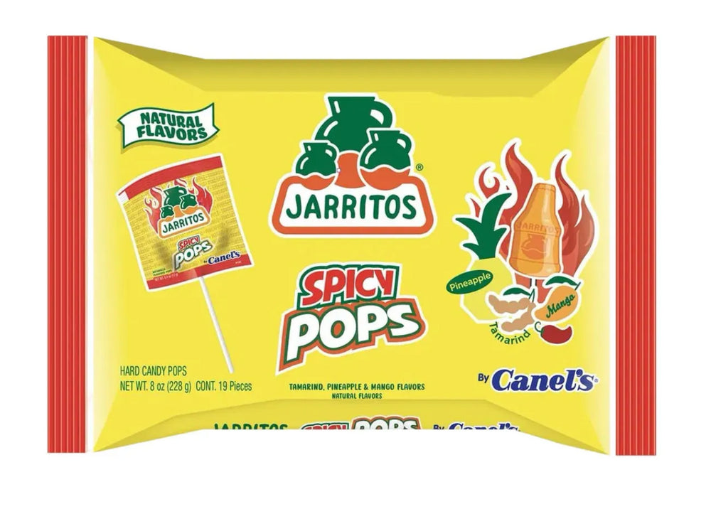 CANELS JARRITOS SPICY LOLLIPOP MIX FLAVORS 12/19ct