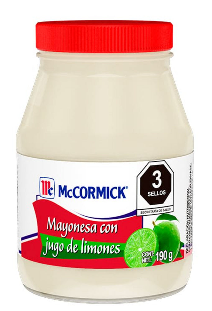 MAYONESA Mc CORMICK 24 / 9.6 oz (190g)
