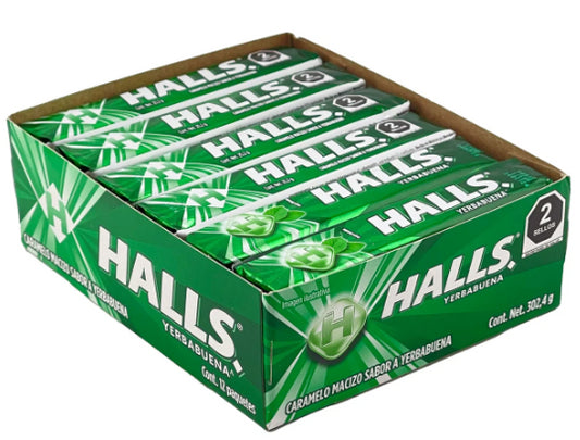 HALLS HIERBABUENA 30/12ct