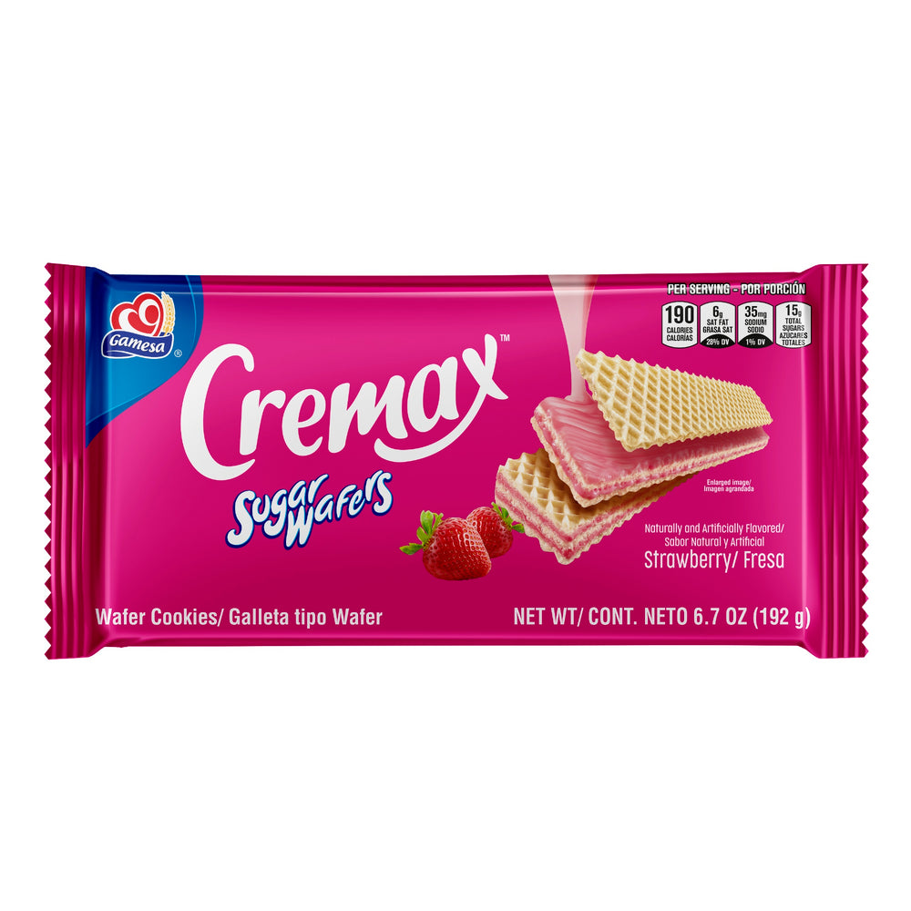 GAMESA STRAWBERRY SUGAR WAFER 19/5.7oz