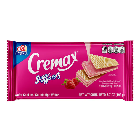 GAMESA STRAWBERRY SUGAR WAFER 19/5.7oz