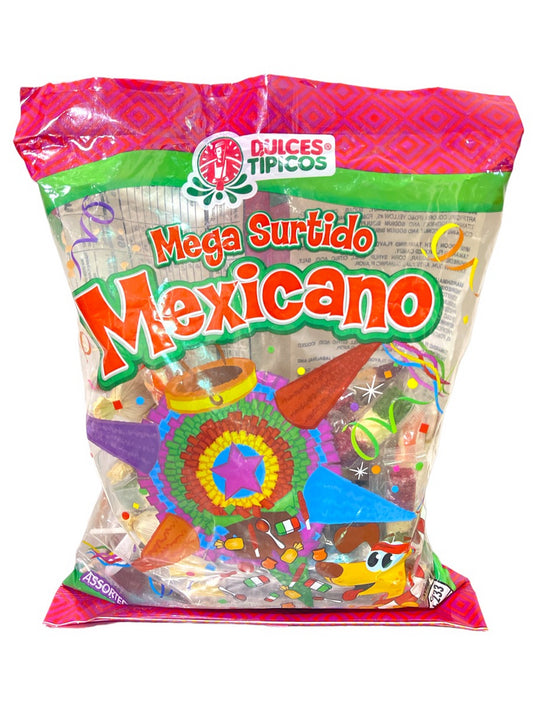 TIPICOS MEGA SURTIDO MEXICANO 8/2.38 LBS