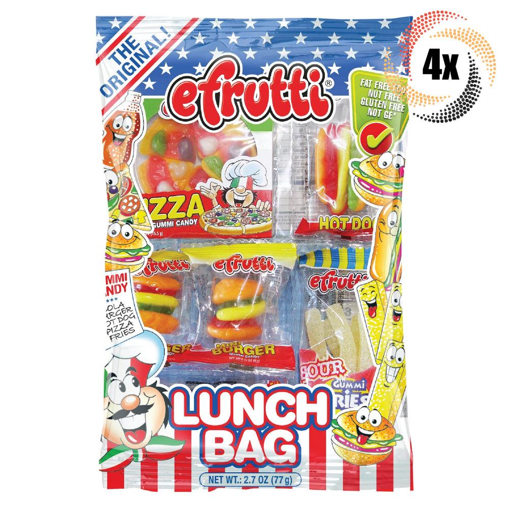 EFRUTTI LUNCH BAG 4 CLIP STRIPS x 6 pcs.