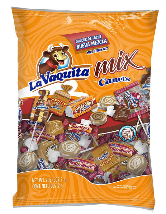 CANELS VAQUITA MILK CANDY MIX 2 LB BAG