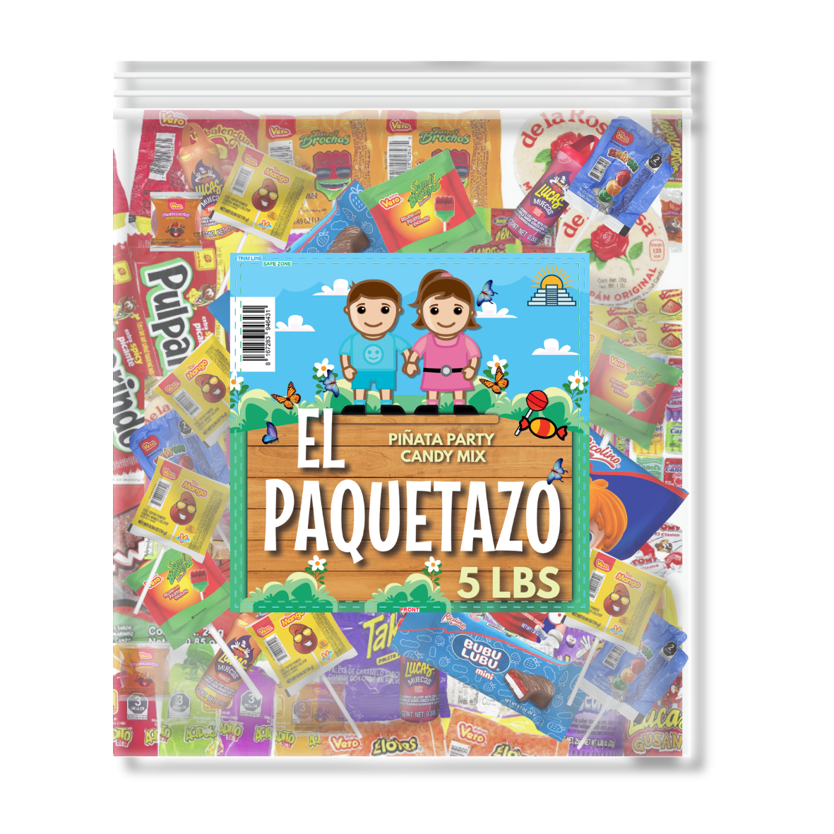 EL PAQUETAZO DULCES MIX 6/5LBS