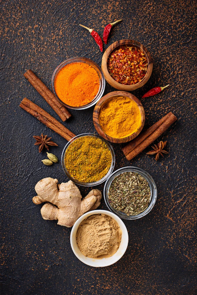 Spices, Snacks, and Dried Fruit
