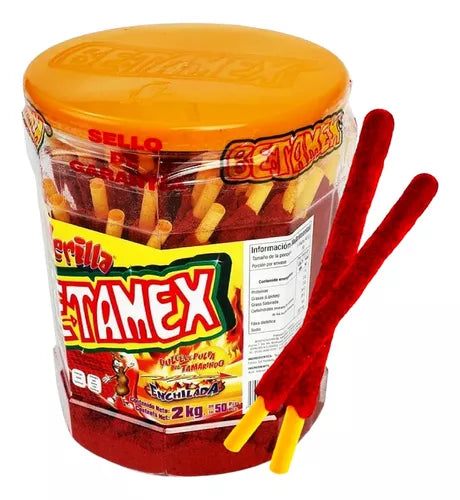 BAMBURINDO BANDERILLA DE CHILE 50 CT