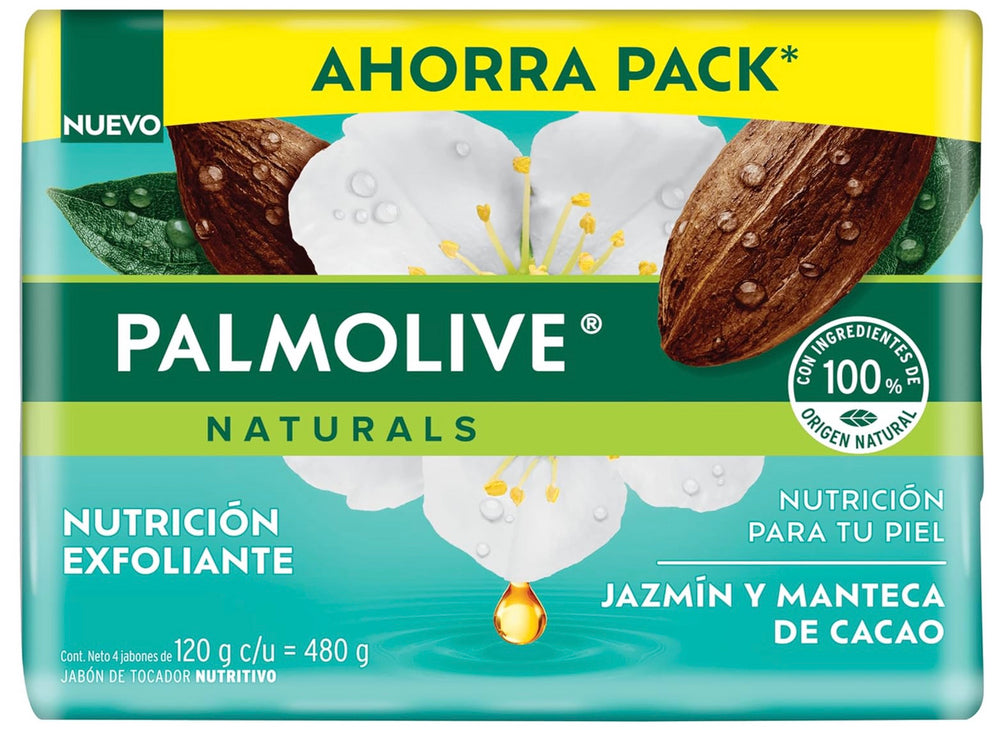 JABON PALMOLIVE JAZMIN Y CACAO 18/ 4 / 120GR