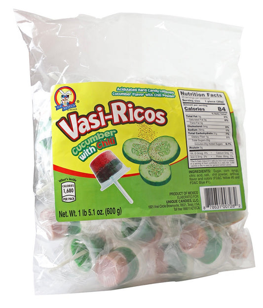 EL AZTECA VASI-RICO PEPINO C/ CHILE 16/ 20pc