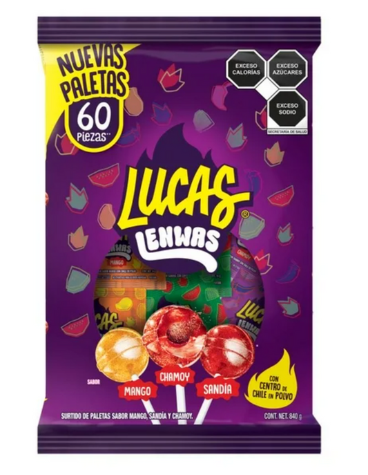 LUCAS LENWAS CLUBS 12/60ct (2.13lb)
