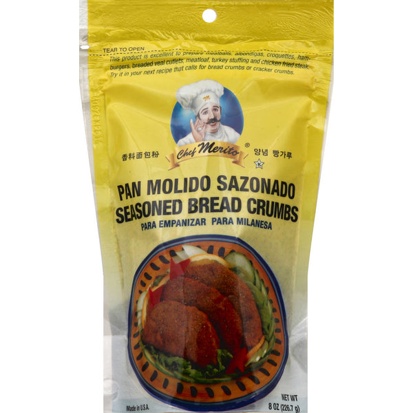 CHEF MERITO BREADING SEASONED 8/12 NO RTE - ALLERGEN - SOY/WHEAT/GLUTEN - NRTE
