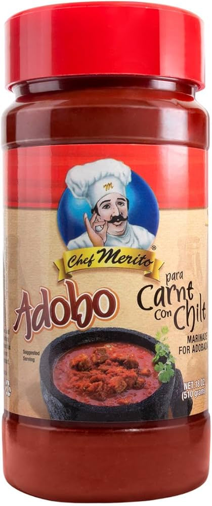 CHEF MERITO ADOBO PARA CARNE CON CHILE 18/6 RTE