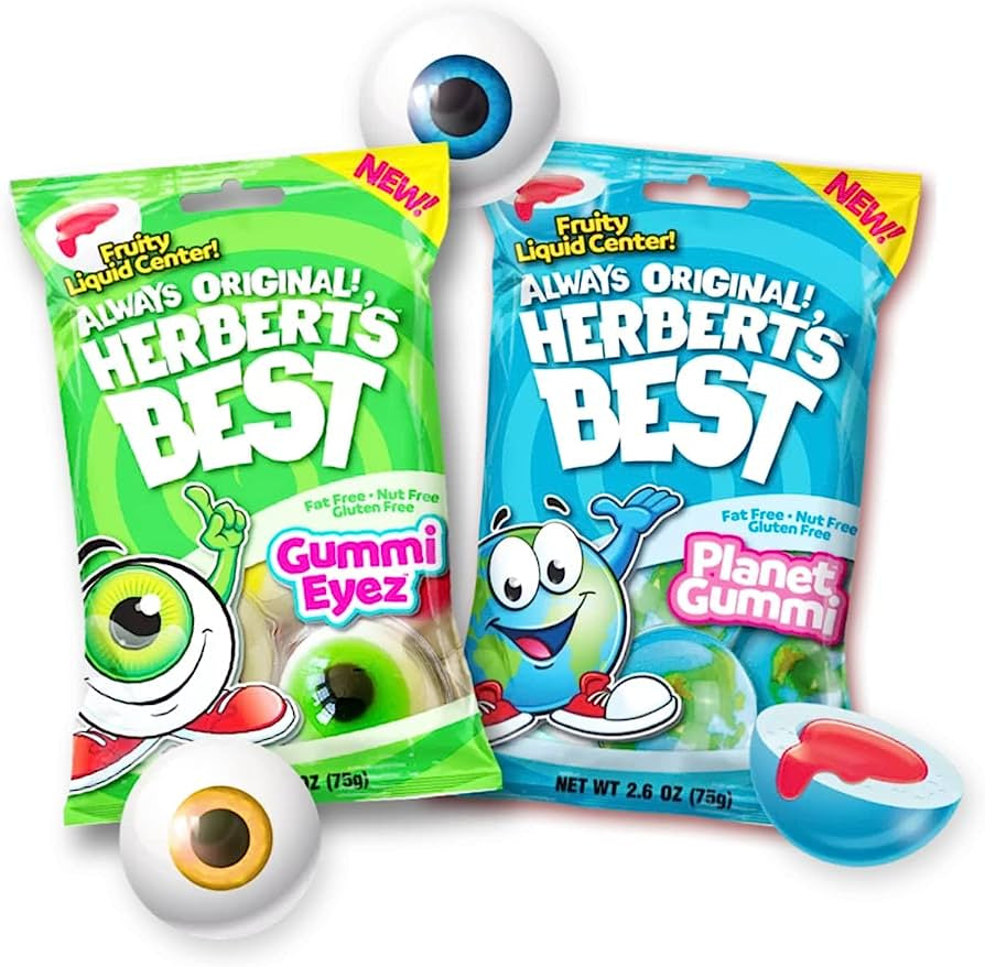 EFRUTTI GUMMI EYEZ & GUMMI PLANET SHIPPER 1/72ct