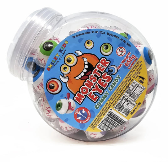 JELLY SMILE KIDS MONSTER EYES 12/50ct