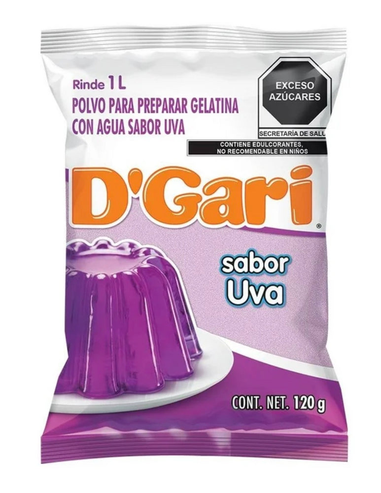 D'GARI  UVA 1/50/120gr + 3 gratis