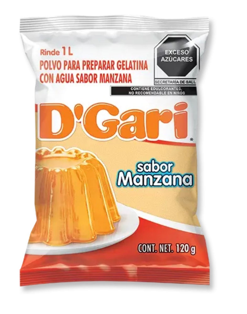 D'GARI  MANZANA 1/50/120gr + 3 gratis