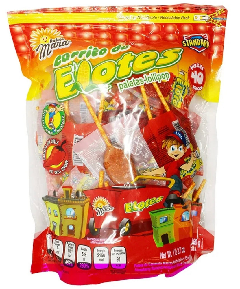 MARA STANDARD CARRITO DE ELOTES CUBIERTO 8/40ct