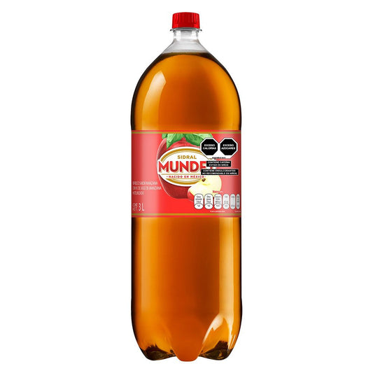 REFRESCO SIDRAL MUNDET MEX. 8/3 LTS