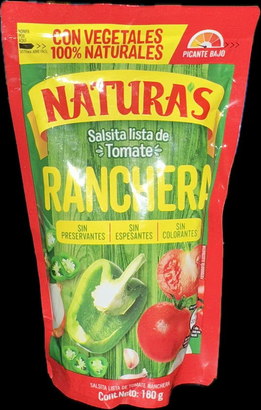 NATURAS SALSA RANCHERA 24/180G